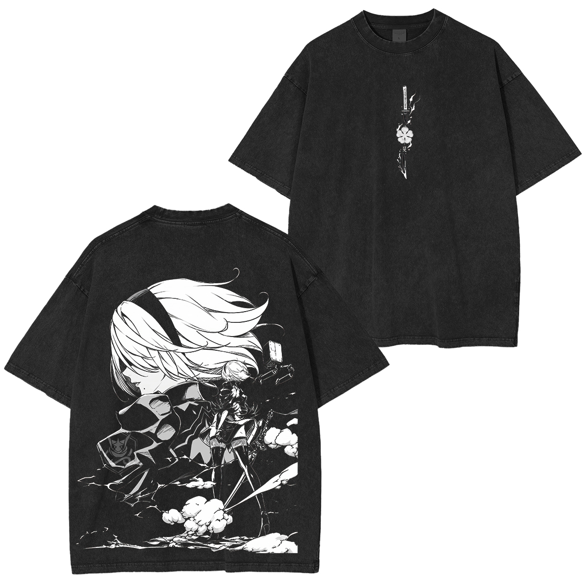 Nier: Automata 2B Legacy Unisex Oversized T-Shirt
