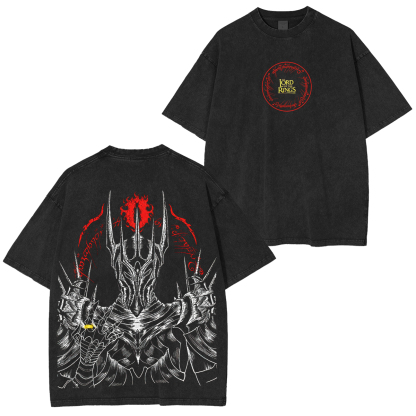The Lord of the Rings Printed Unisex Washed T-Shirt
