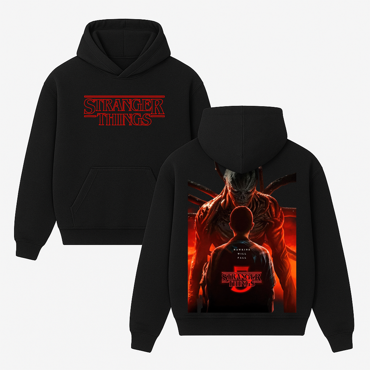 Stranger Things Season 5 Unisex Hoodie
