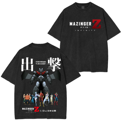 Mazinger Z: Infinity Unisex Washed T-Shirt