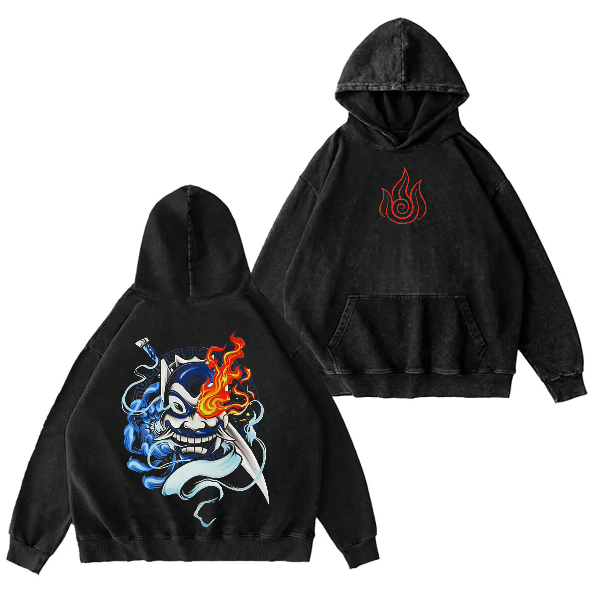 Avatar: The Last Airbender Unisex Washed Hoodie