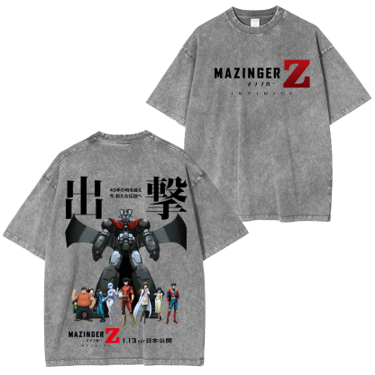 Mazinger Z: Infinity Unisex Washed T-Shirt