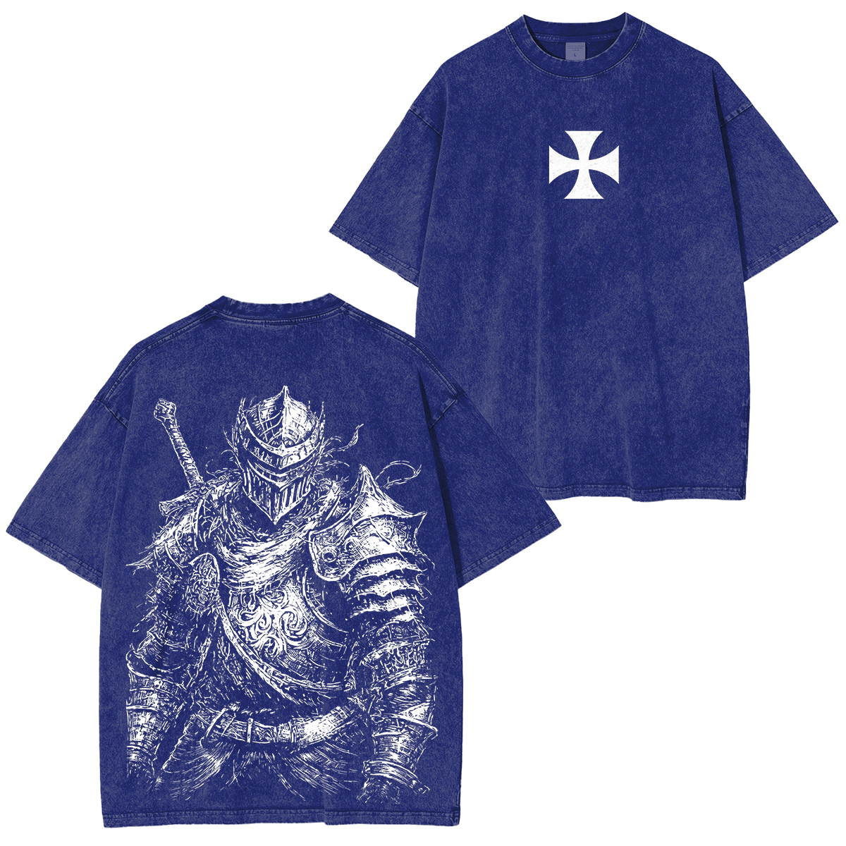 Dark Souls Printed Unisex Washed T-Shirt
