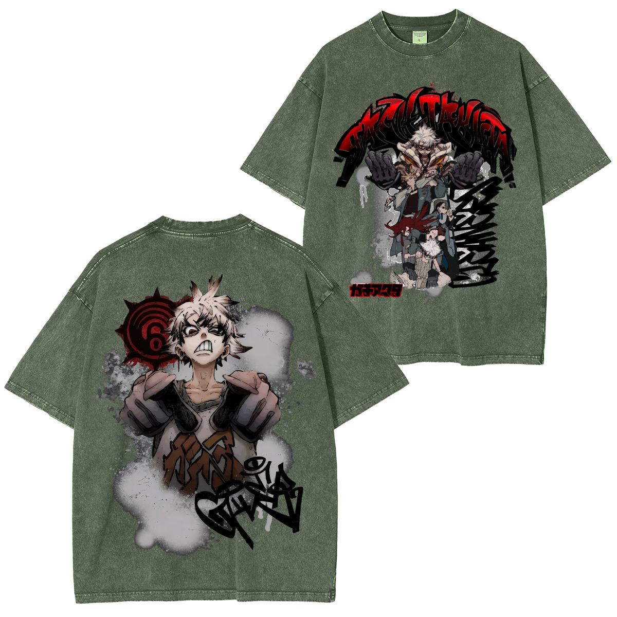 Gachiakuta Rudo Unisex Washed T-Shirt