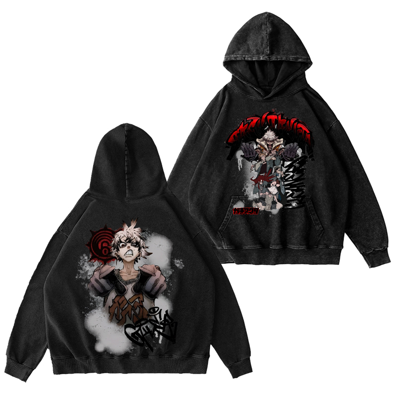 Gachiakuta Rudo Unisex Washed Hoodie