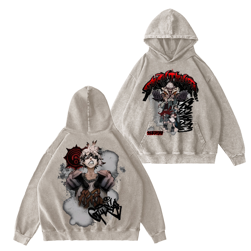 Gachiakuta Rudo Unisex Washed Hoodie