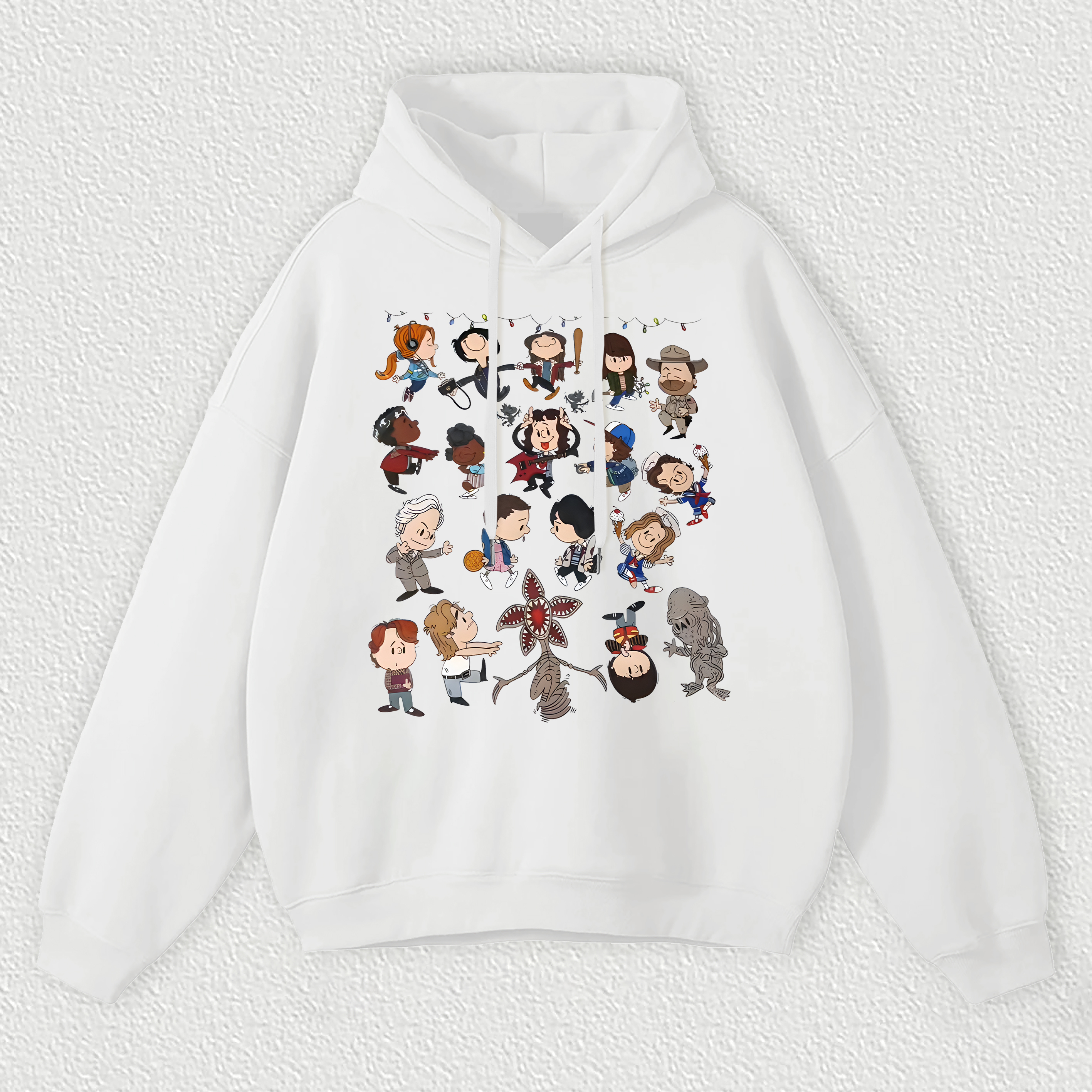 Stranger Things Chibi-style Unisex Hoodie