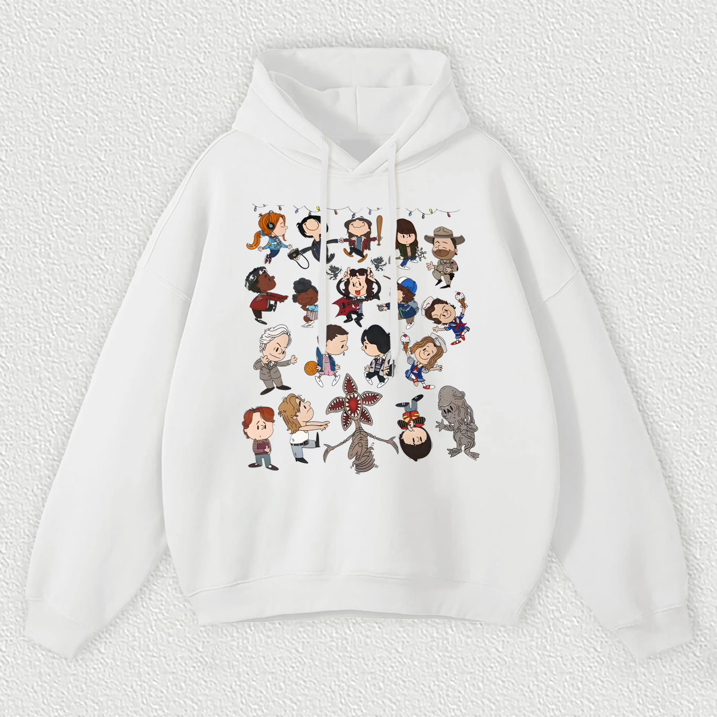 Stranger Things Chibi-style Unisex Hoodie