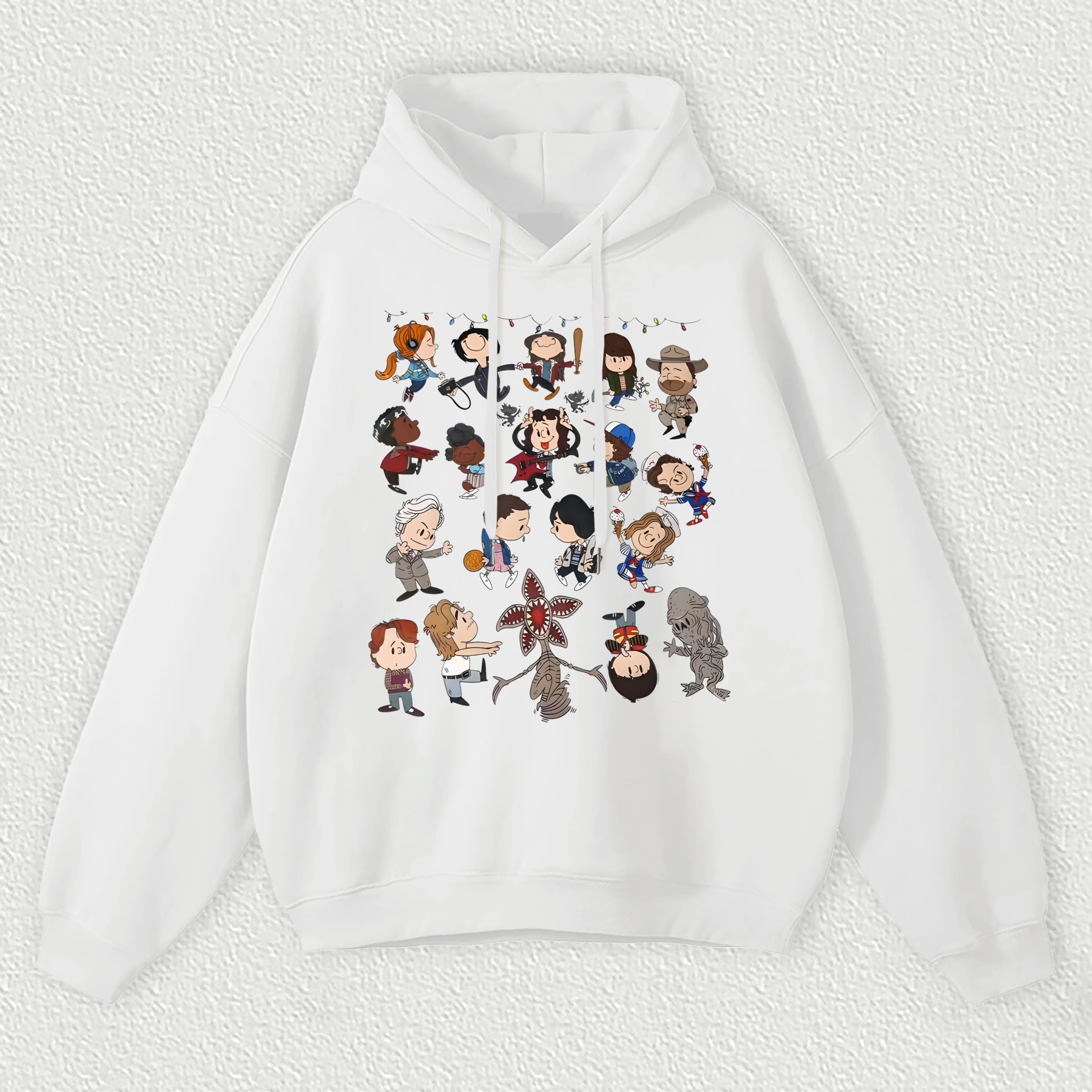 Stranger Things Chibi-style Unisex Hoodie