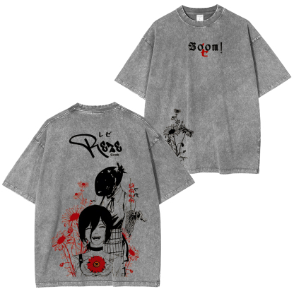 Chainsaw Man Reze Unisex Washed T-Shirt
