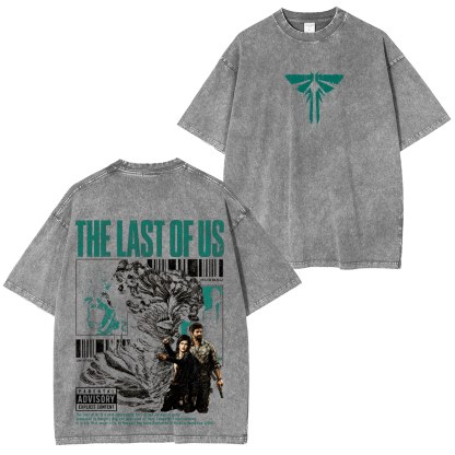 The Last of Us Part I Printed Unisex Washed T-Shirt
