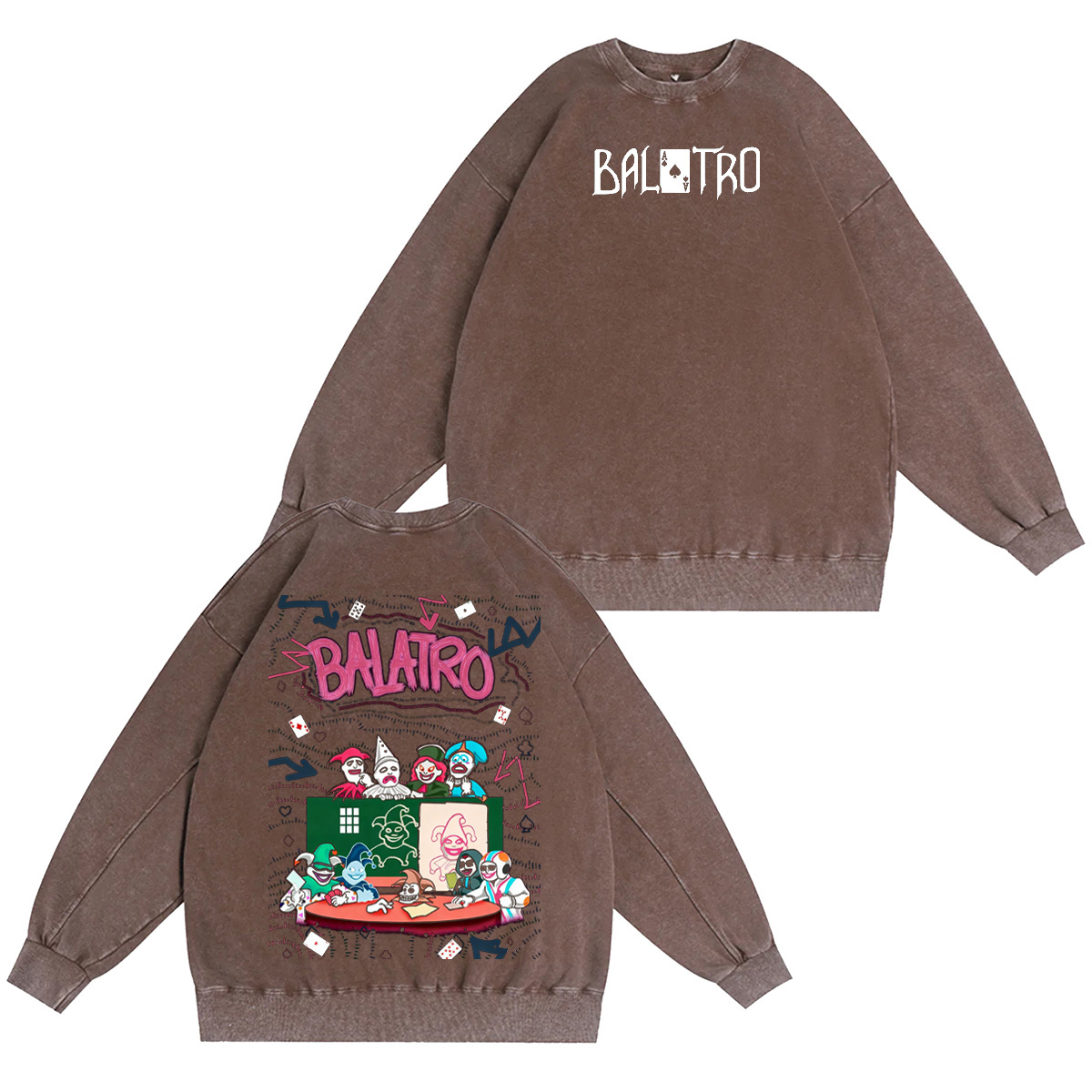 Balatro Washed T-shirt/Crewneck/Hoodie