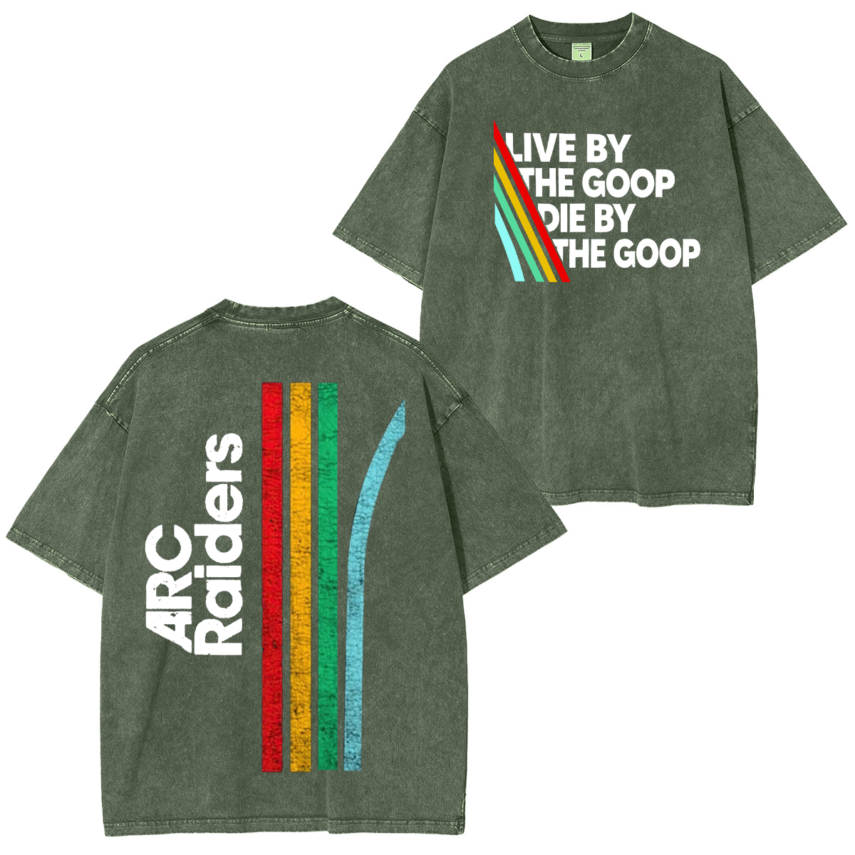 Arc Raiders Queen Printed Unisex Washed T-Shirt