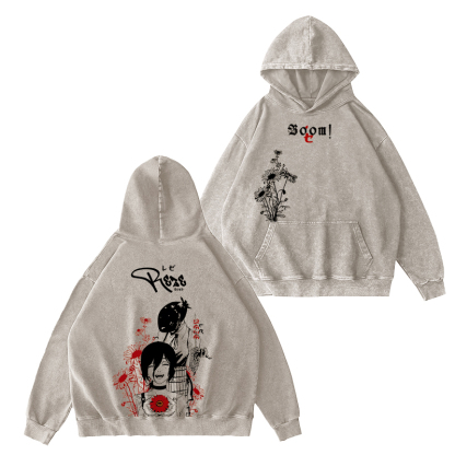 Chainsaw Man Reze Unisex Washed Hoodie