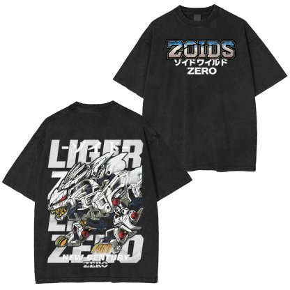 Liger Zero Zoids New Century : Zero Unisex Washed T-Shirt