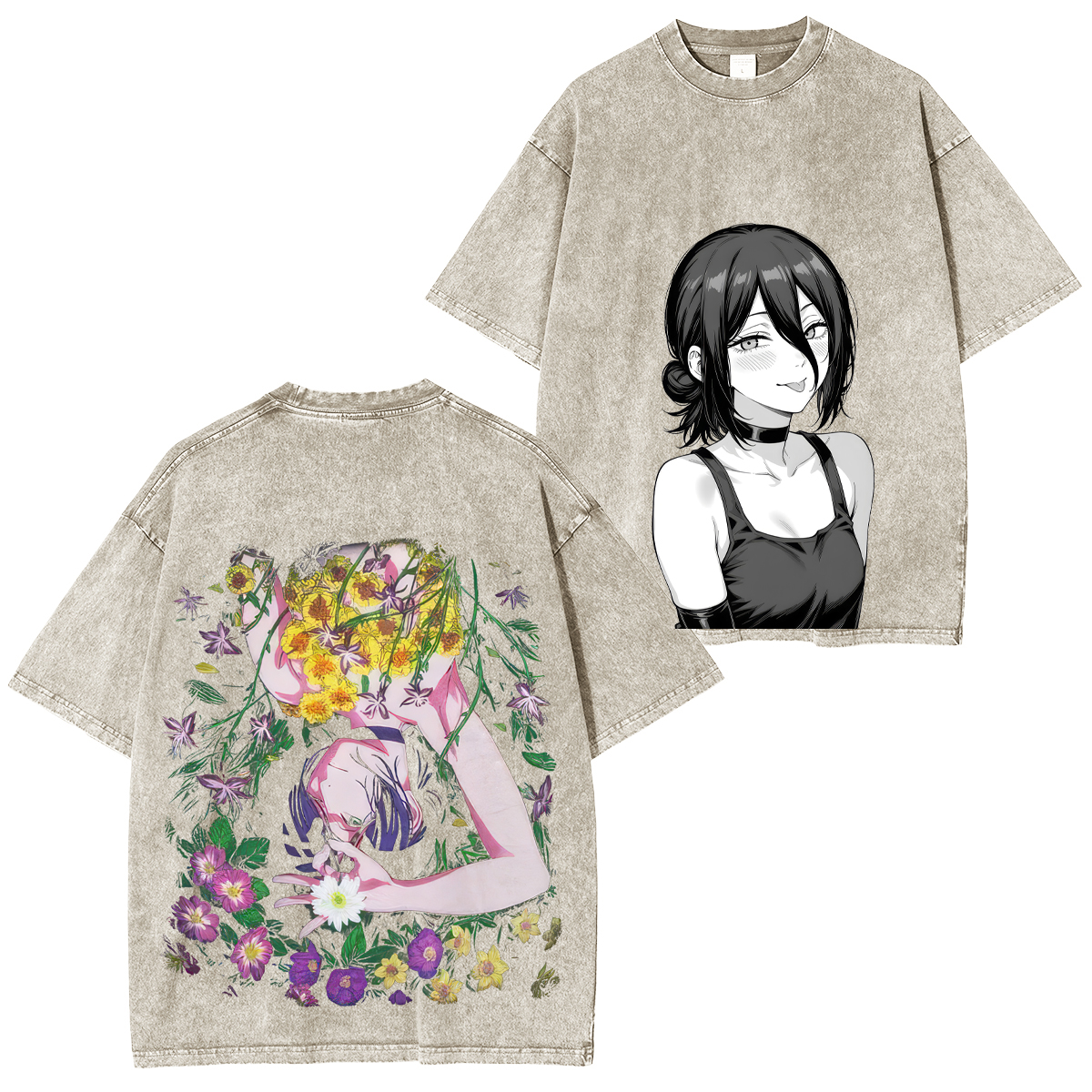 Reze Chaisaw Man Unisex Washed T-Shirt