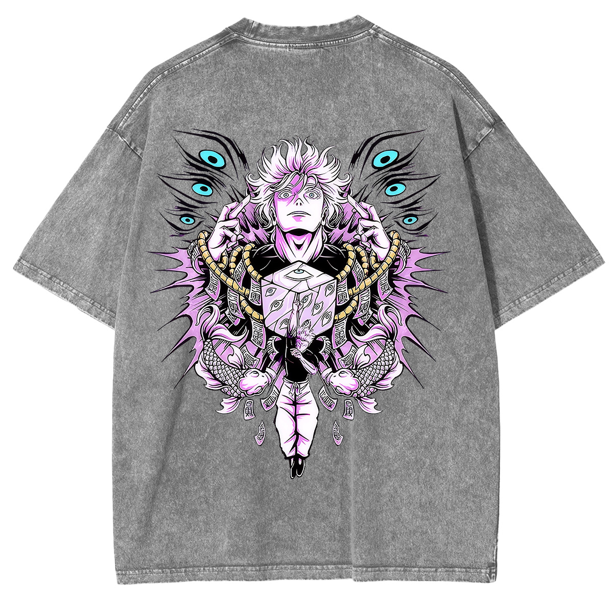 Jujutsu Kaisen Satoru Gojo Unisex Washed T-Shirt