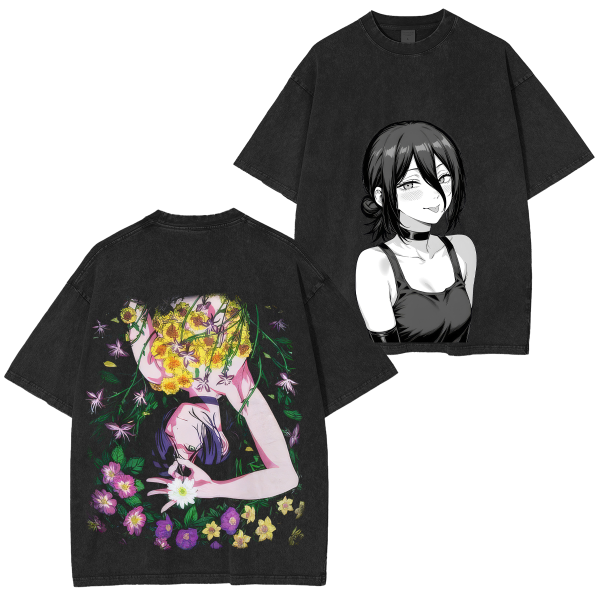 Reze Chaisaw Man Unisex Washed T-Shirt