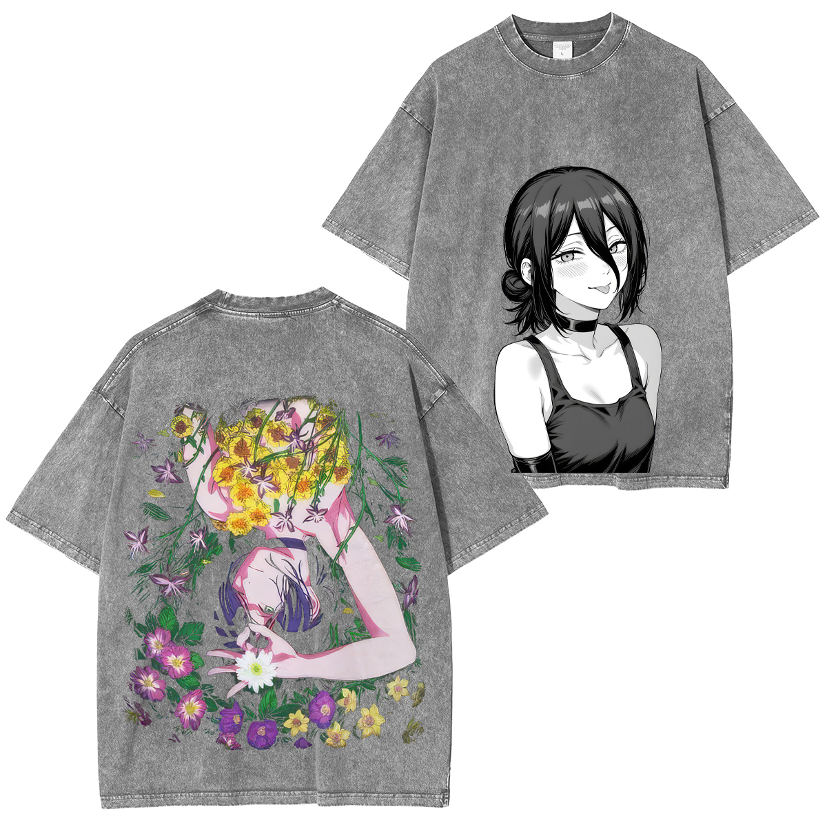 Reze Chaisaw Man Unisex Washed T-Shirt