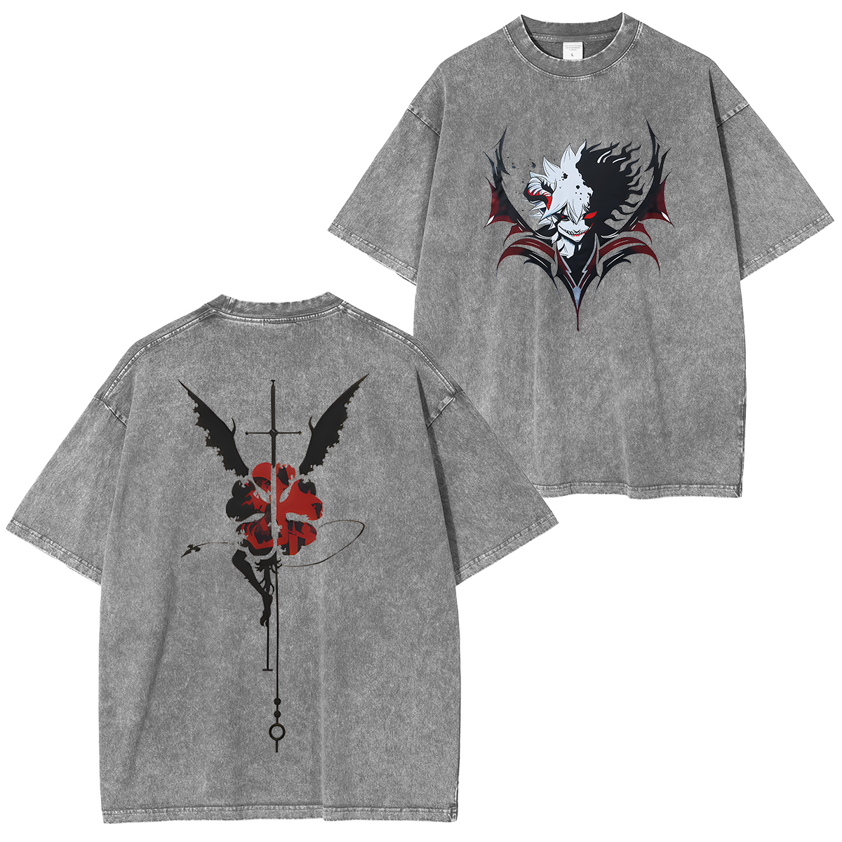 Black Clover Asta Unisex Washed T-Shirt