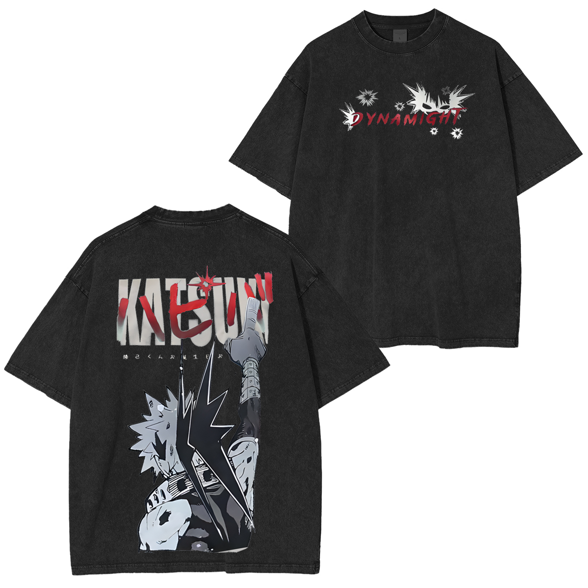 My Hero Academia Katsuki Bakugo Unisex Washed T-Shirt