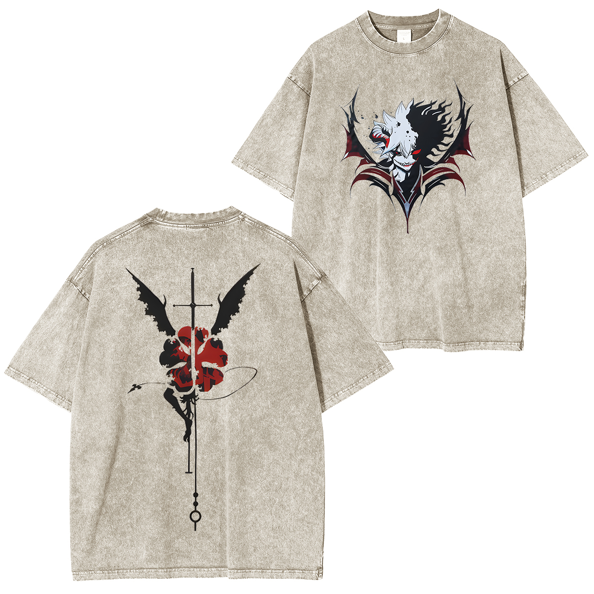 Black Clover Asta Unisex Washed T-Shirt