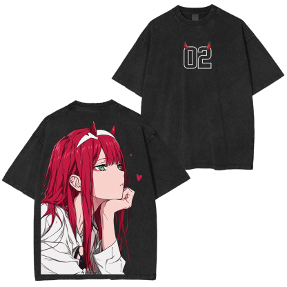 DARLING in the FRANXX Printed Unisex Oversized T-Shirt