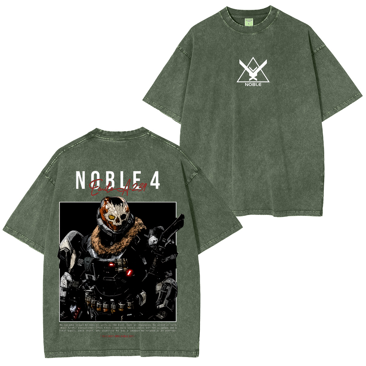 Halo: Reach Noble Team Unisex Oversized T-Shirt