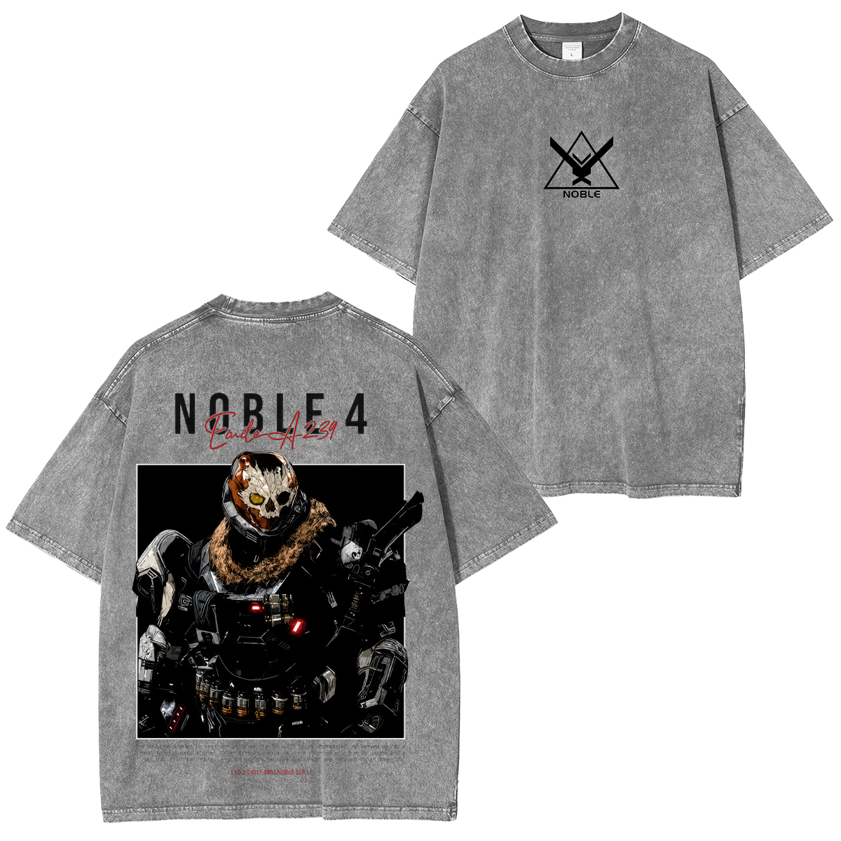 Halo: Reach Noble Team Unisex Oversized T-Shirt