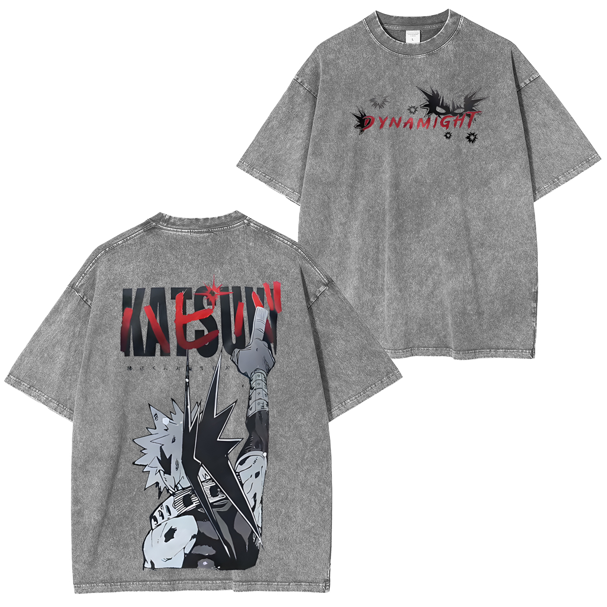 My Hero Academia Katsuki Bakugo Unisex Washed T-Shirt