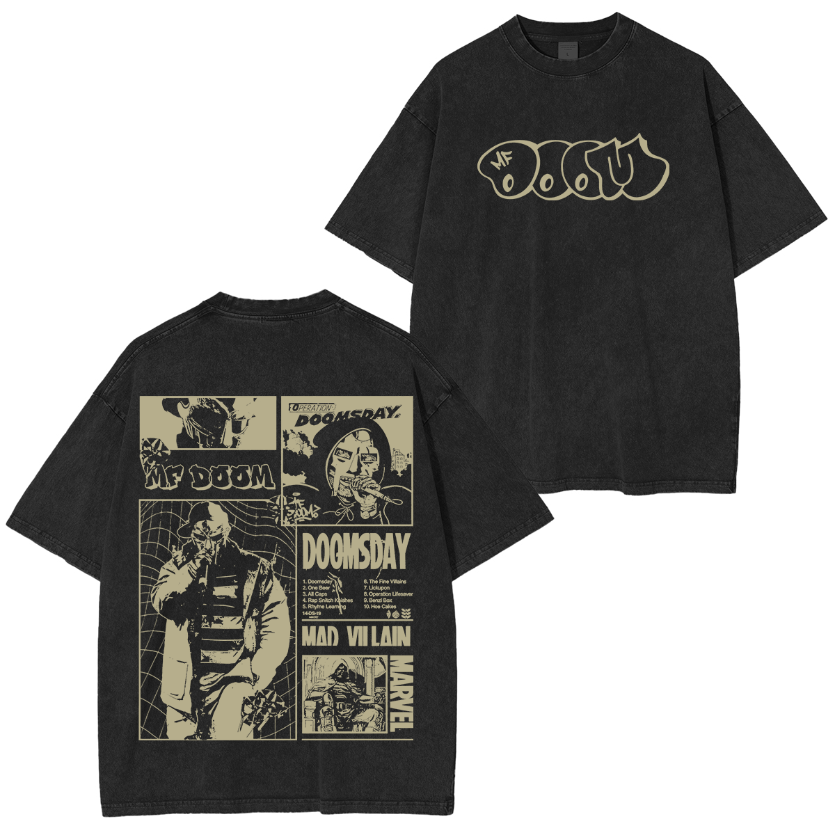 MF DOOM Unisex Washed T-Shirt
