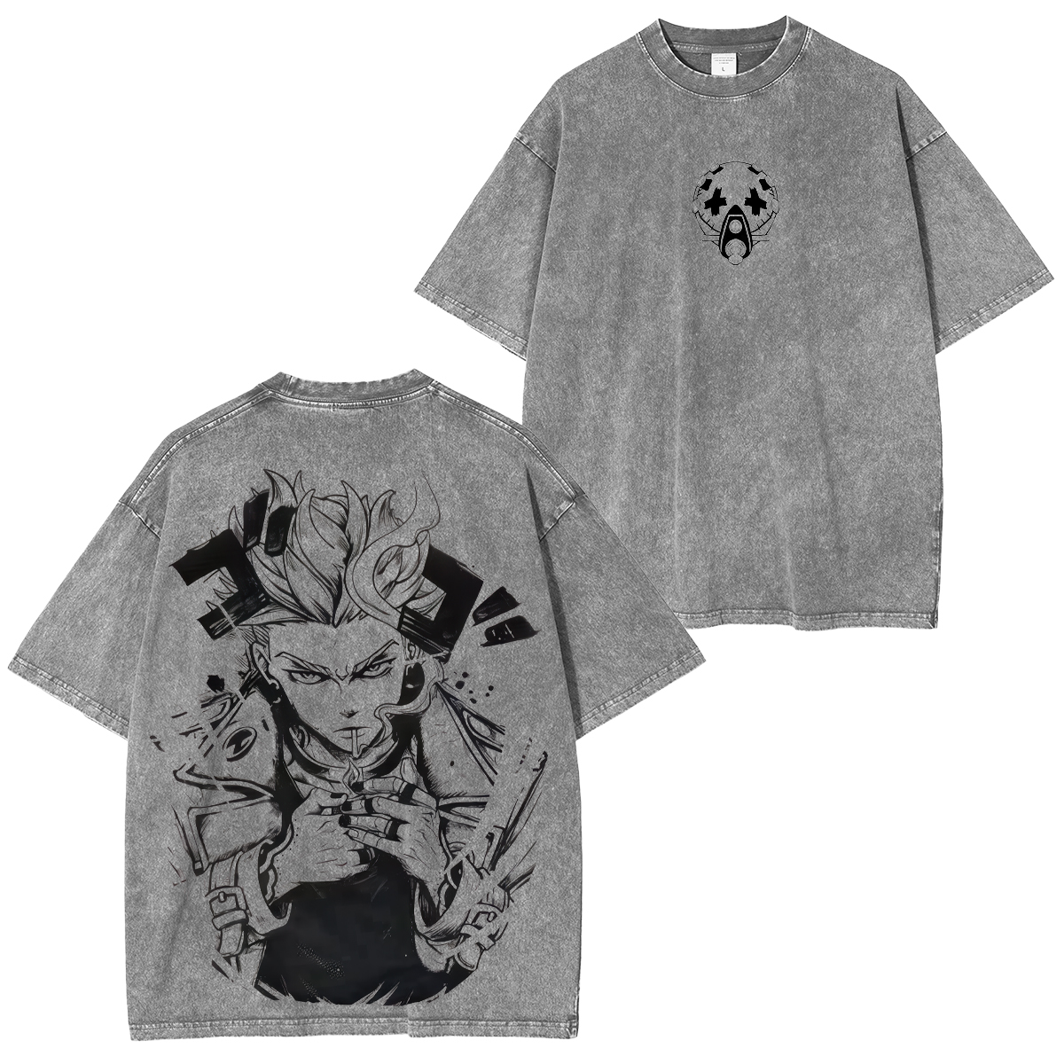 Gachiakuta Rudo Printed Unisex Washed T-Shirt