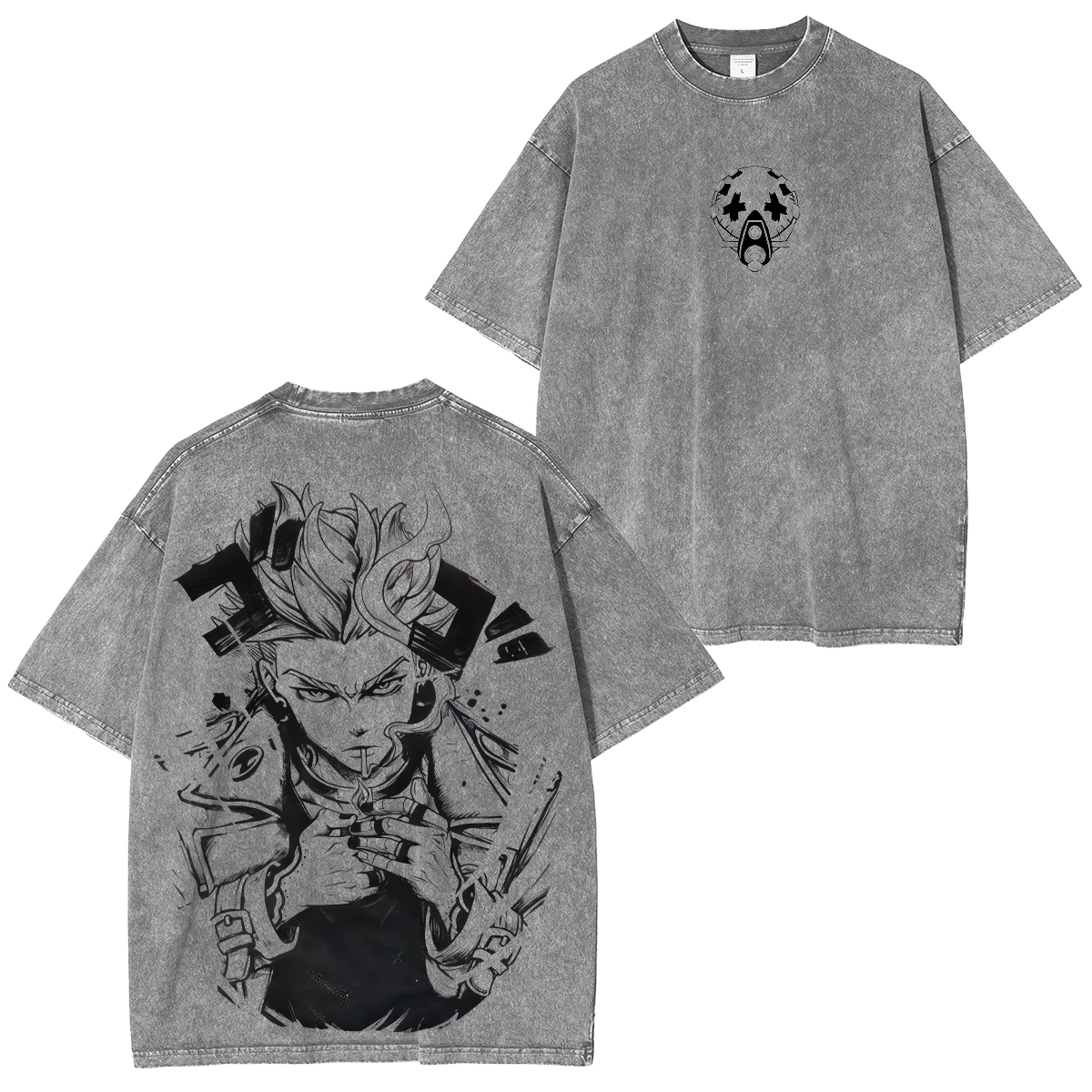 Gachiakuta Rudo Printed Unisex Washed T-Shirt