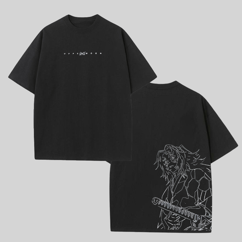 The Demon Slayer Anime Printed Men's Oversized T-shirt
