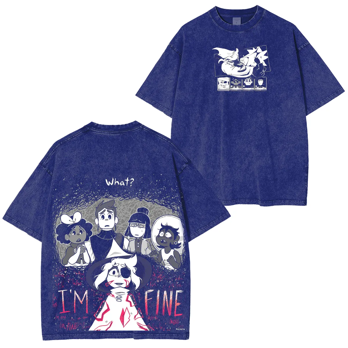 In Stars and Time Unisex Washed T-Shirt