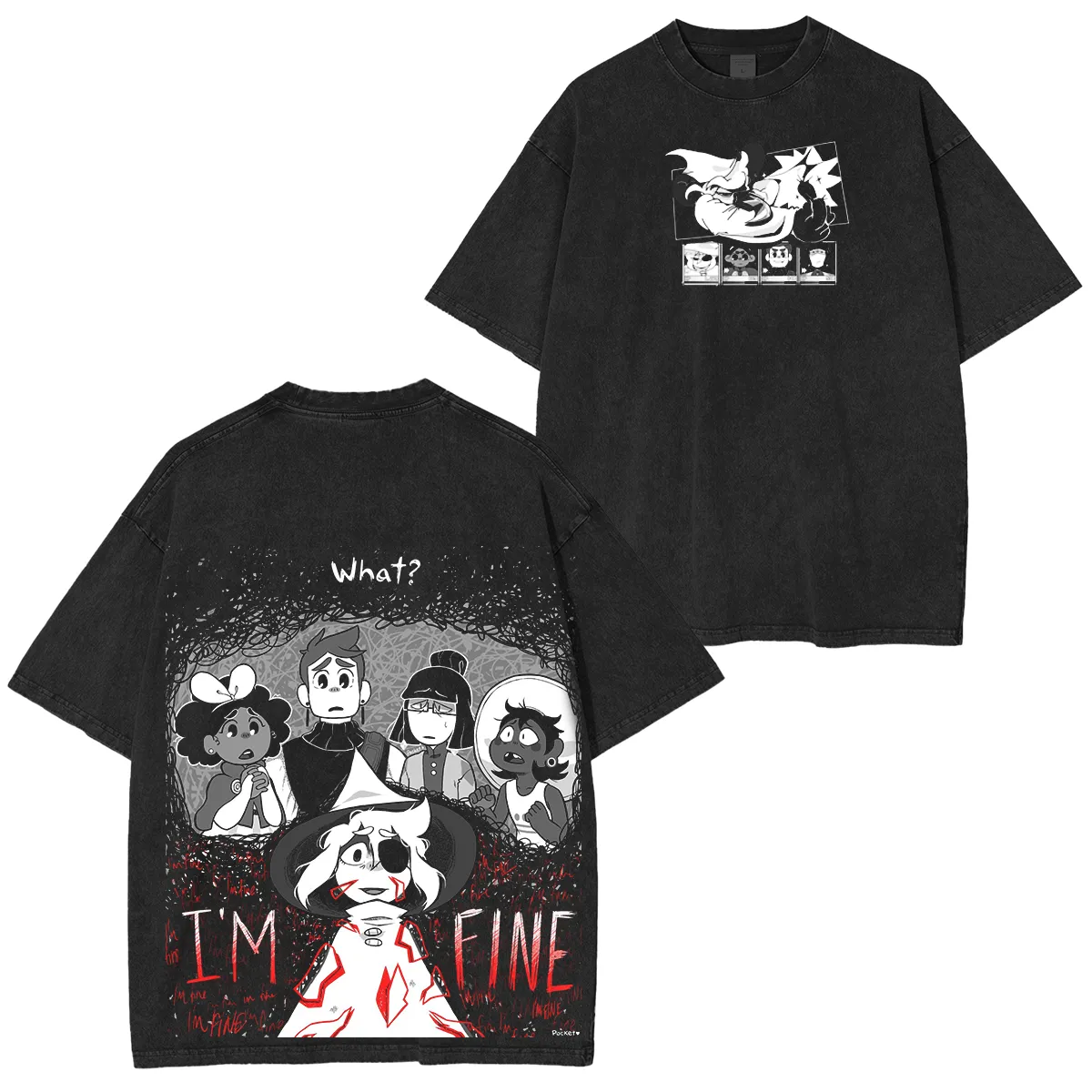 In Stars and Time Unisex Washed T-Shirt