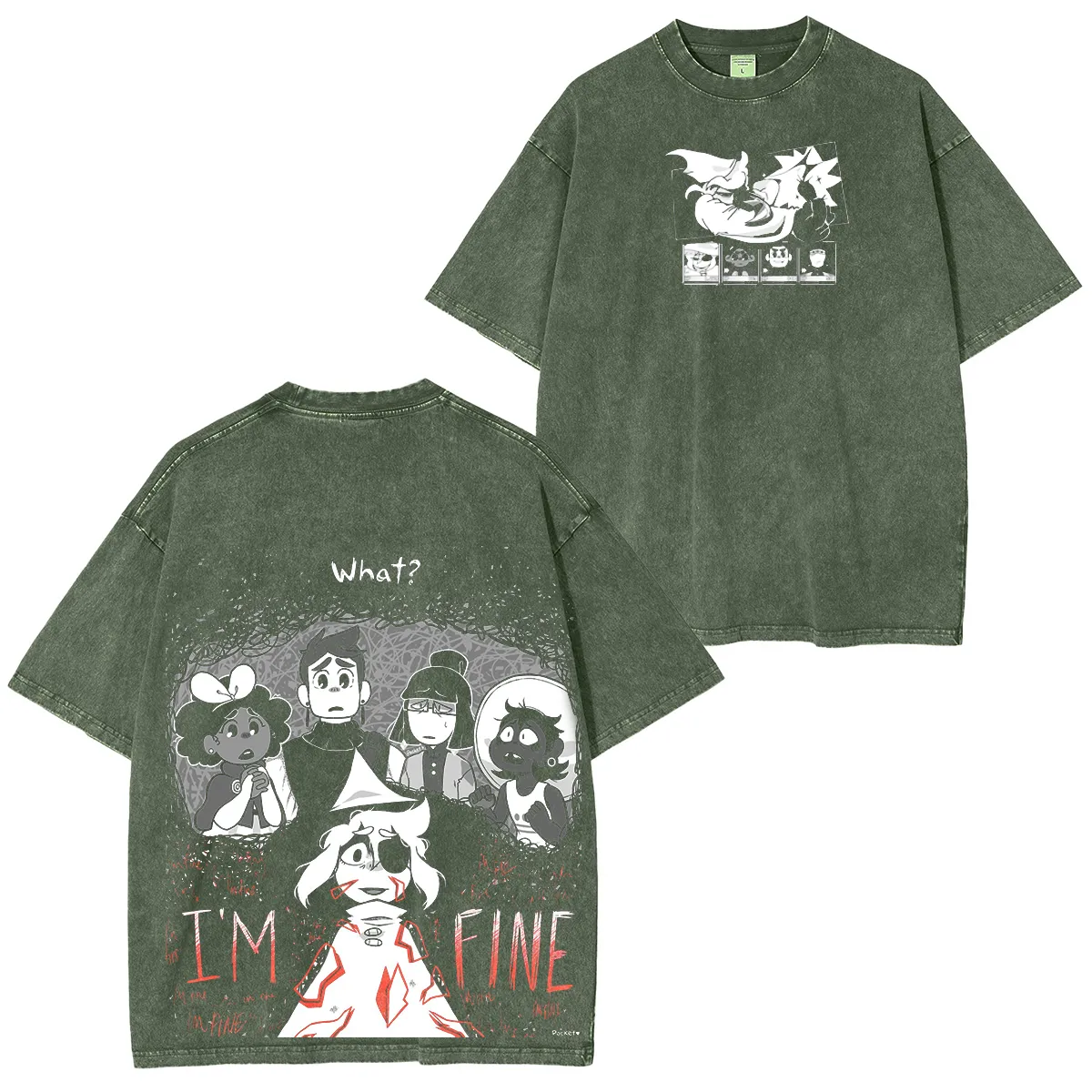 In Stars and Time Unisex Washed T-Shirt