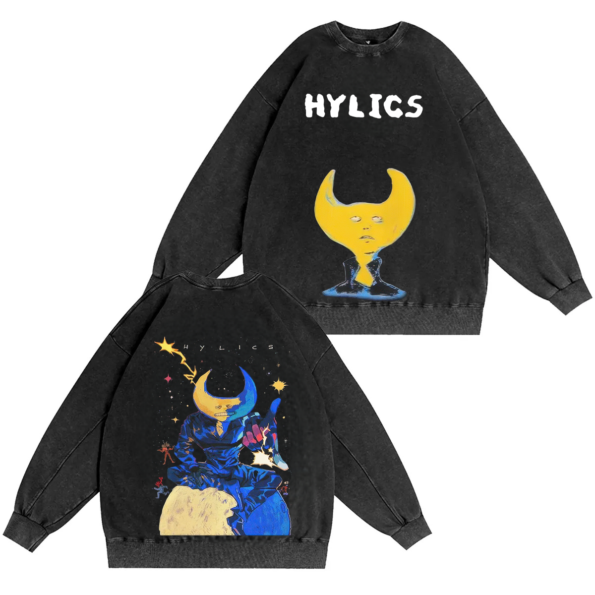 Hylics Wayne Unisex Washed Sweatshirt