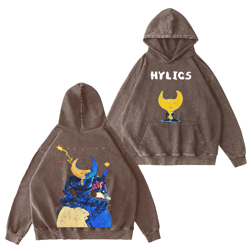 Hylics Wayne Unisex Washed Hoodie