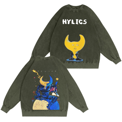 Hylics Wayne Unisex Washed Sweatshirt