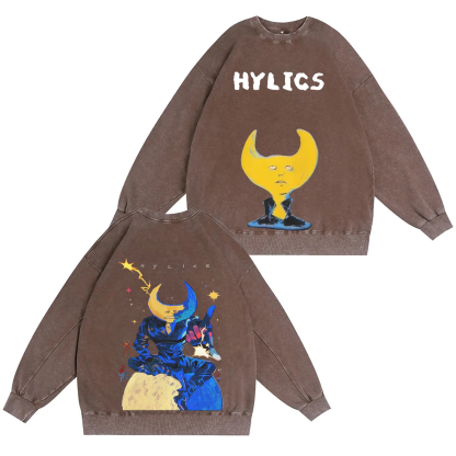 Hylics Wayne Unisex Washed Sweatshirt