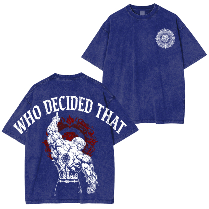 Seven deadly sins Printed Unisex Washed T-Shirt