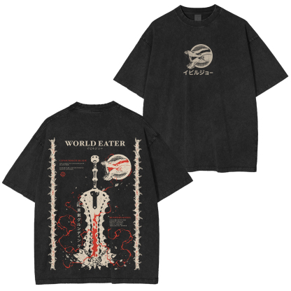 World Eaters Warhammer 40k Printed Unisex Washed T-Shirt