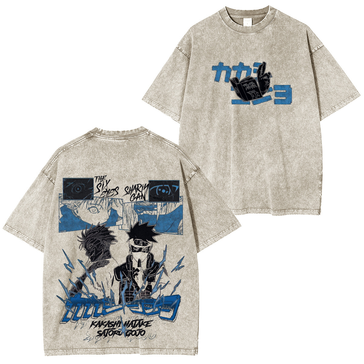 Jujutsu Kaisen Satoru Gojo Unisex Washed T-Shirt