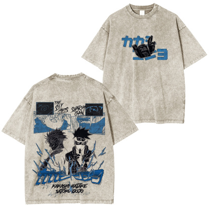 Jujutsu Kaisen Satoru Gojo Unisex Washed T-Shirt