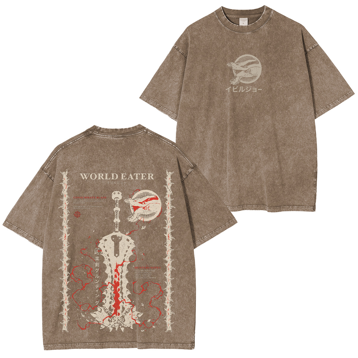 World Eaters Warhammer 40k Printed Unisex Washed T-Shirt