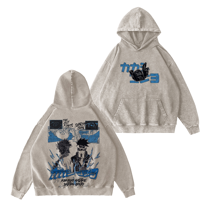 Jujutsu Kaisen Satoru Gojo Unisex Washed Hoodie