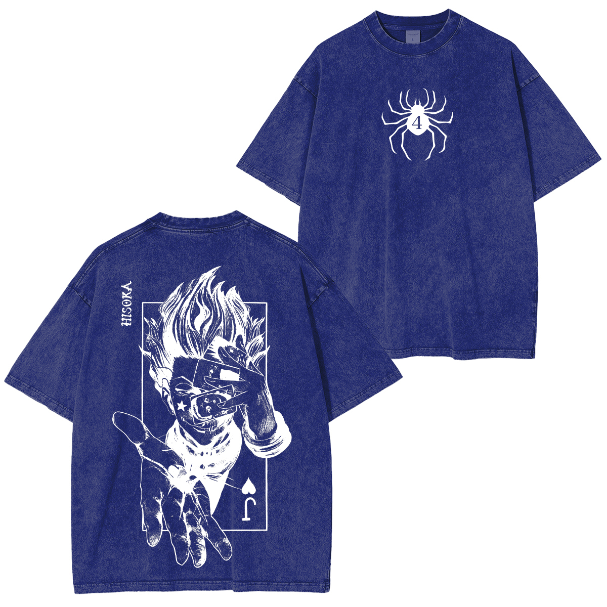 Hunter × Hunter Hisoka Printed Unisex Washed T-Shirt
