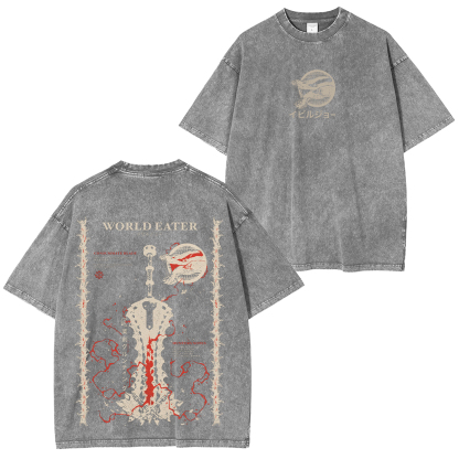 World Eaters Warhammer 40k Printed Unisex Washed T-Shirt