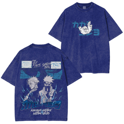 Jujutsu Kaisen Satoru Gojo Unisex Washed T-Shirt